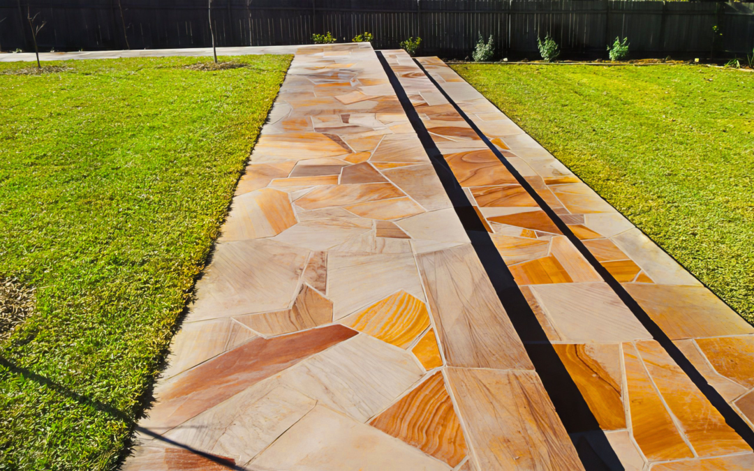 sandstone crazy paving Sydney